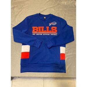 Buffalo Bulls Sweater Mens Small Blue NFL Football Crewneck Sweatshirt